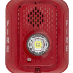 Sirena con Luz Estroboscópica Roja Honeywell