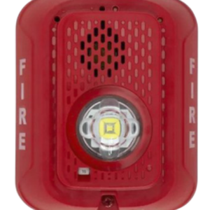 Sirena con Luz Estroboscópica Roja Honeywell