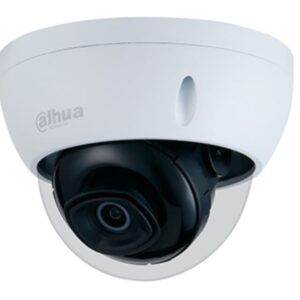 Cámara Dahua IP domo con inteligencia artificial 2MP 2.8mm IR50 PoE IP67 IK10 Soporta Micro SD
