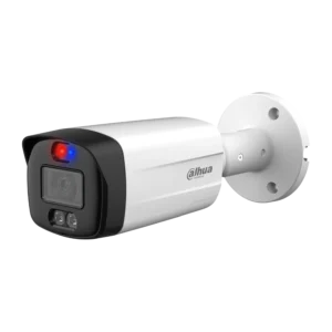 Cámara Dahua HDCVI Bala 5MP 3.6mm Active Deterrence IR y LED 40M microfono IP67