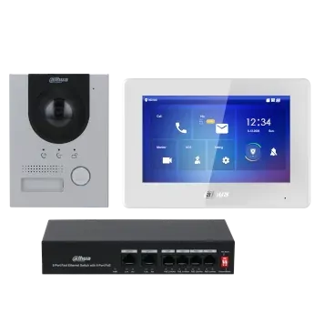switch y montura en superficie Dahua