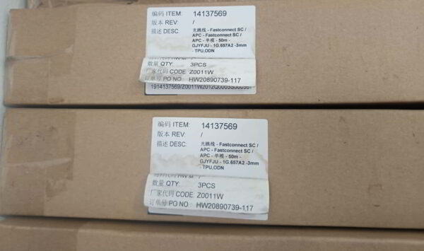 PIGTAIL PRECONECTORIZADO DROP FLAT DIELECTRICO 50 METROS SC A PC Cable Drop Preconectorizado SCAPC G.657A2 IP65 – 50 m