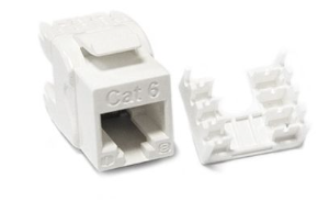 TX MODULO RJ45 CAT 6 BLANCO