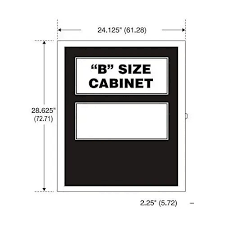 Notifier gabinete mecanico puerta blanca con bloqueo y teclado acepta 2 chassis
