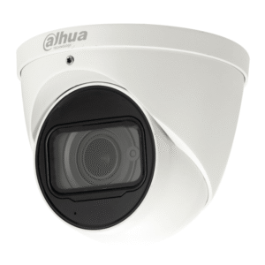 Cámara Dahua IP domo con inteligencia artificial 5MP 2.8mm IR50 PoE Microfono IP67 Soporta Micro SD